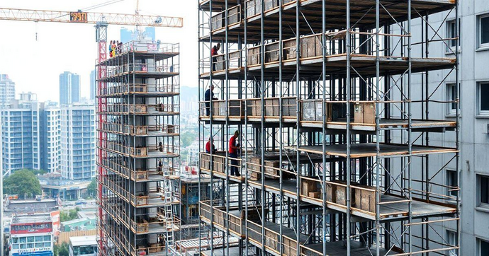 Andaime para constru&ccedil;&atilde;o civil: Guia Completo