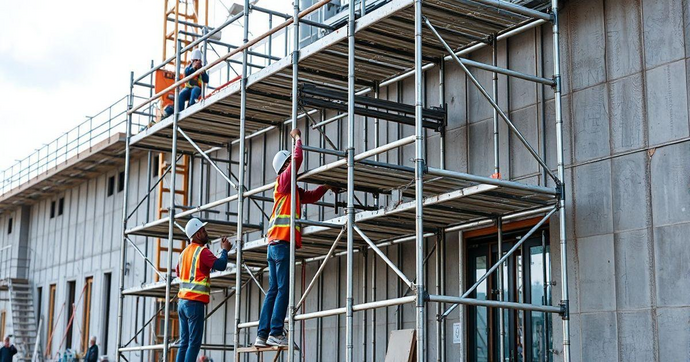 O que &eacute; um Andaime de Obra e Como Us&aacute;-lo