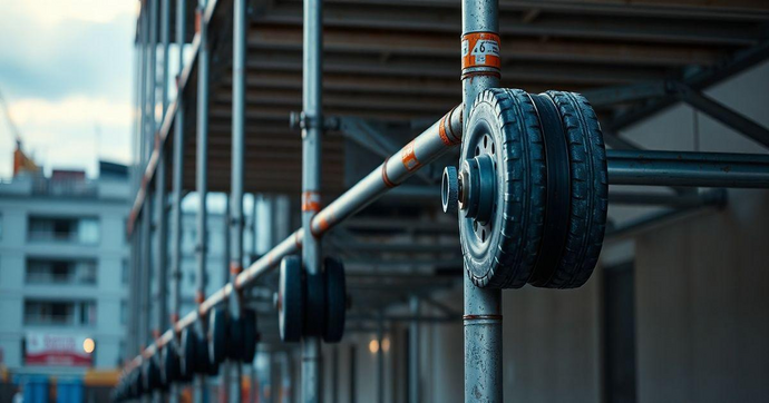 Roda de Andaime: Essencial para Constru&ccedil;&atilde;o