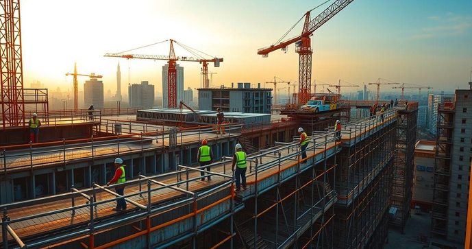 Andaime com Guarda Corpo: Seguran&ccedil;a e Efici&ecirc;ncia