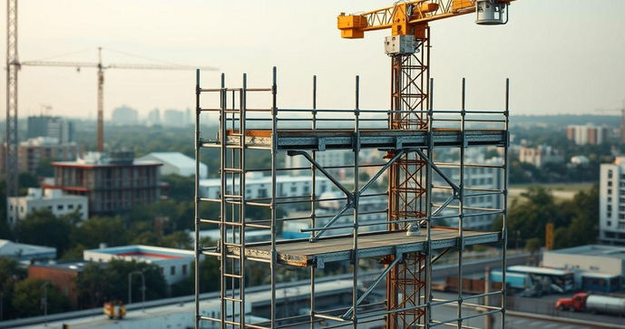 Andaime el&eacute;trico: como escolher o melhor para sua obra