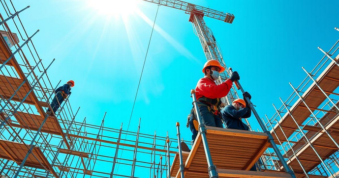 Andaime Suspenso: Seguran&ccedil;a e Efici&ecirc;ncia