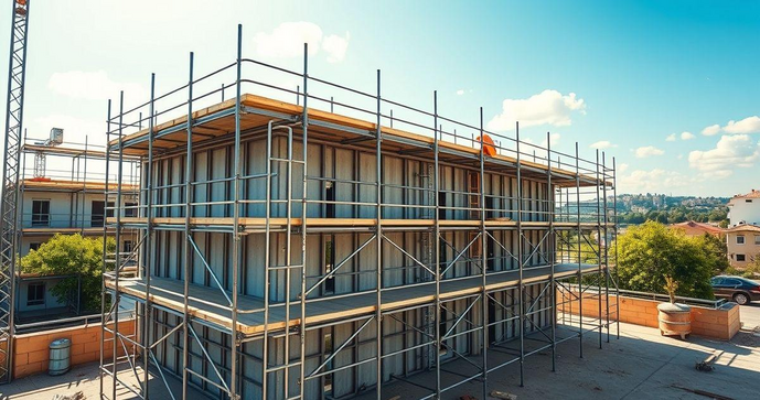 Andaime tubular pre&ccedil;o acess&iacute;vel para sua obra