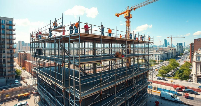 Loca&ccedil;&atilde;o de Andaimes: Facilite Seu Projeto