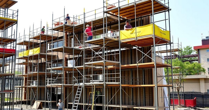 Aluguel de Andaimes: Tudo que Voc&ecirc; Precisa Saber