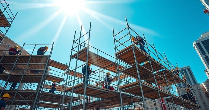 Andaimes Novos: Como Escolher e Utilizar com Seguran&ccedil;a e Efici&ecirc;ncia