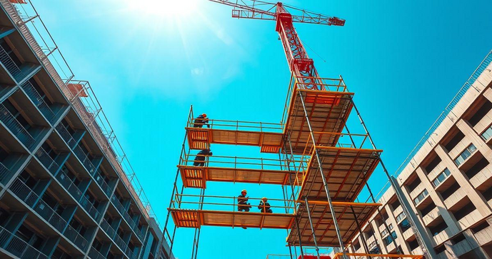 Benef&iacute;cios do Andaime Suspenso para Constru&ccedil;&atilde;o