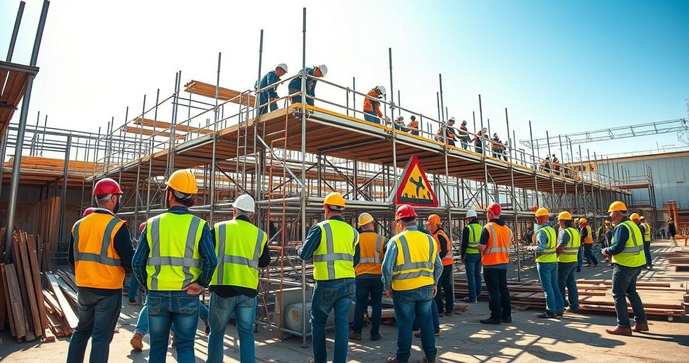 Locação Andaime: Guia Completo para Construção