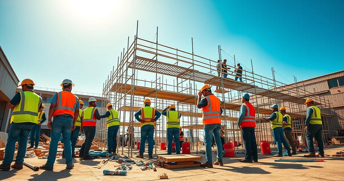 Montagem de Andaimes: Dicas e Melhores Pr&aacute;ticas