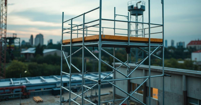 Andaime com Plataforma: Segurança e Praticidade