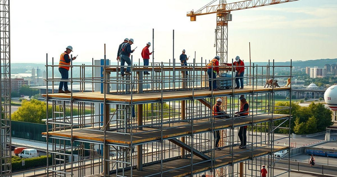 Andaime de obra: guia completo para escolha e uso seguro