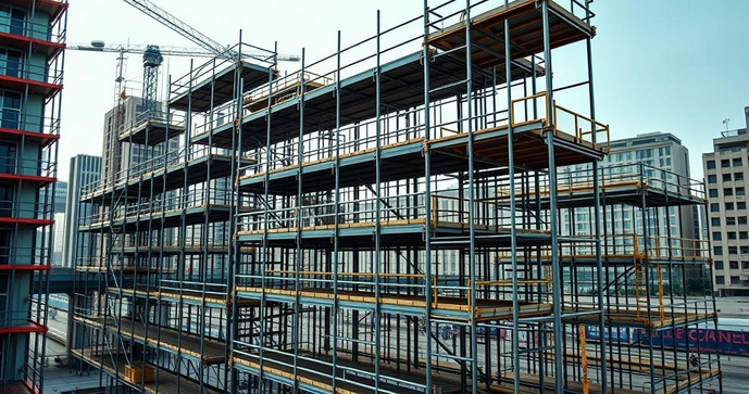 Andaime para constru&ccedil;&atilde;o civil: como escolher o ideal para seu projeto