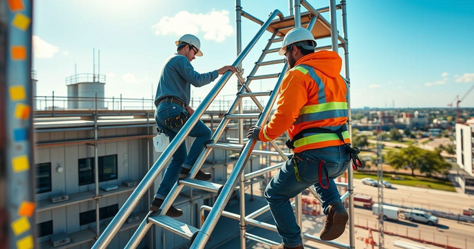 Como Escolher a Escada para Andaime Tubular Ideal para Sua Obra