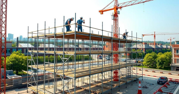 Compra de andaimes: como escolher a melhor op&ccedil;&atilde;o para sua obra