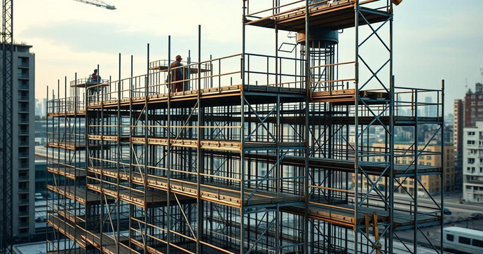 Andaime de ferro: como escolher o melhor para sua obra e garantir seguran&ccedil;a e efici&ecirc;ncia