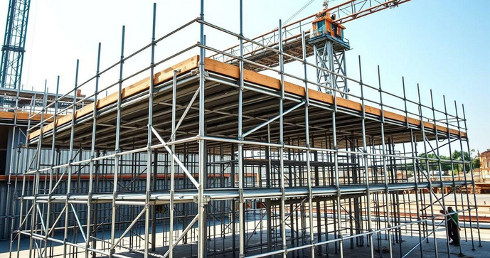 Andaime de tubo roll &eacute; a solu&ccedil;&atilde;o ideal para seguran&ccedil;a e efici&ecirc;ncia em obras. Descubra suas vantagens e aplica&ccedil;&otilde;es.