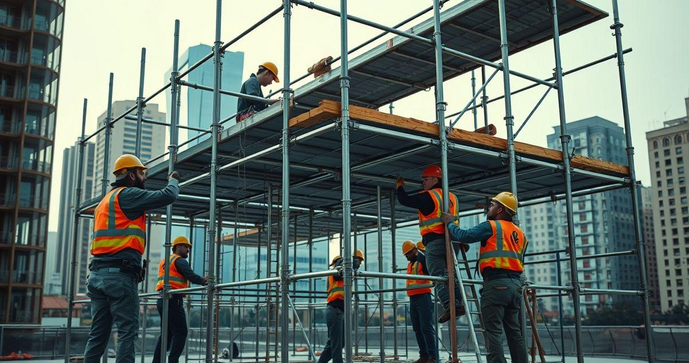 Como Alugar Andaime de Forma Eficiente e Segura