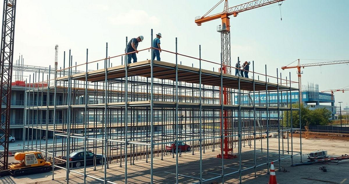 Como escolher o melhor aluguel de andaime para sua obra