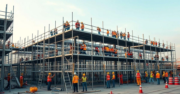 Guia Completo para Montagem de Andaimes com Segurança e Eficácia
