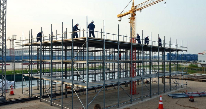 Andaime de tubo roll: como escolher o melhor para sua obra e garantir seguran&ccedil;a