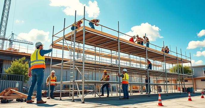 Andaimes &agrave; Venda: Como Escolher o Melhor para Seu Projeto e Garantir Seguran&ccedil;a e Efici&ecirc;ncia