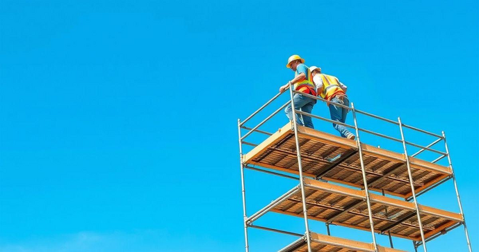 Como Alugar Andaimes para Pintura e Garantir a Seguran&ccedil;a da Sua Obra