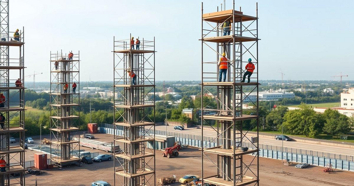 Loca&ccedil;&atilde;o de andaimes: como escolher o melhor para seu projeto