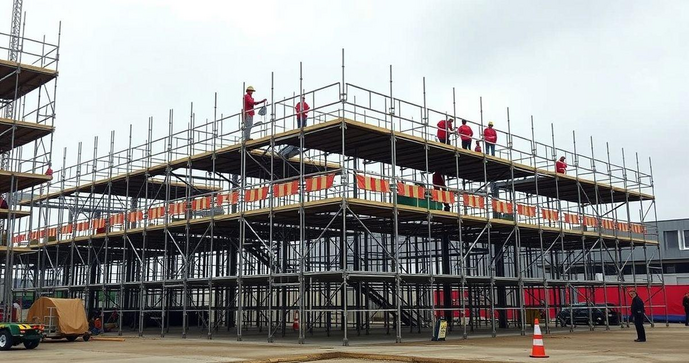 Loca&ccedil;&atilde;o de andaimes pre&ccedil;o: descubra como economizar na sua obra