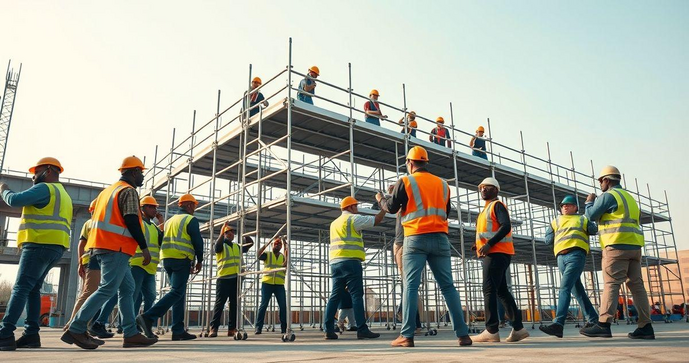 Montagem de Andaime: Dicas e Passos Essenciais para Seguran&ccedil;a e Efici&ecirc;ncia