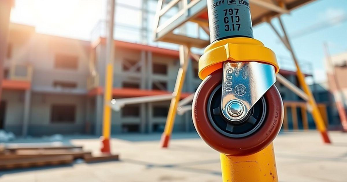 Rodizio para andaimes tubulares: escolha ideal para sua obra