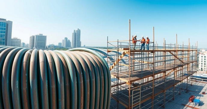 Tubo para andaime pre&ccedil;o: Como escolher e economizar