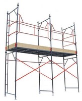 Andaime com plataforma